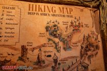 Am Eingang kannst Du Dich auf der Hiking Map schlau machen, welche Fähgikeiten zum überleben erforderlich sind. :-)  • © ummeteck.de - Silke Schön